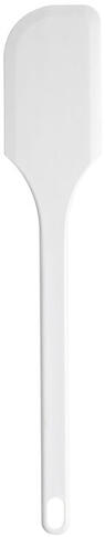 SPATULE PLATE BISEAUTÉE EXOGLASS BLANC 35 CM