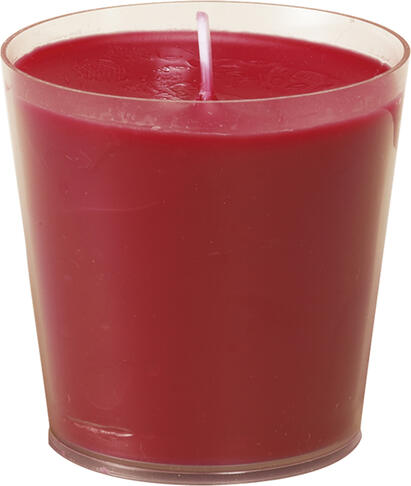 RECHARGE BOUGIE SWITCH N'SHINE 65X65MM ROUGE X12