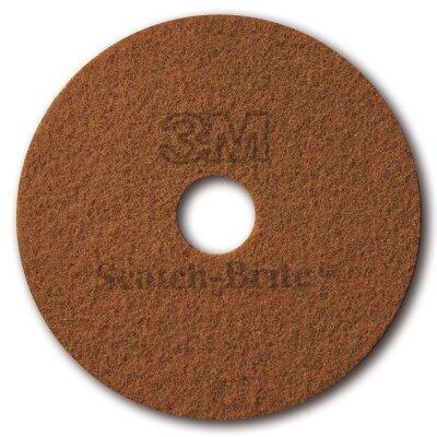 DISQUE 432MM ENTRETIEN MARBRE PIERRE 3M TERRE DE SIENNE