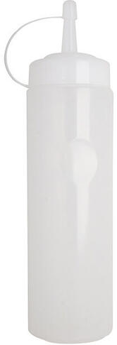 FLACON VERSEUR SOUPLE EN POLYÉTHYLÈNE 28 CL TRANSPARENT