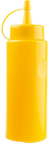 FLACON VERSEUR SOUPLE EN POLYÉTHYLÈNE 70 CL JAUNE