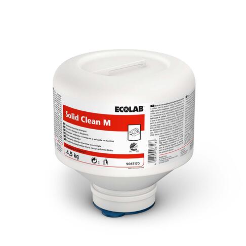 DETERGENT SOLIDE VAISSELLE EAU MI DURE SOLID CLEAN M 4,5KG ECOLABEL NS  X4