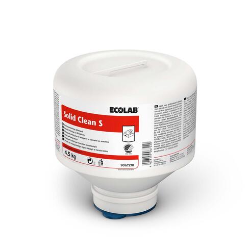 DETERGENT SOLIDE VAISSELLE EAU MI DURE SOLID CLEAN S 4,5KG ECOLABEL NS X4