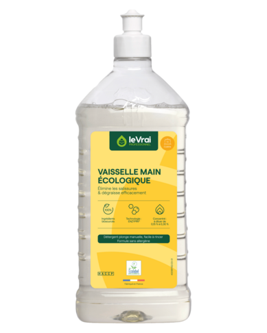 LIQUIDE VAISSELLE ECOLABEL EU 1L - 3