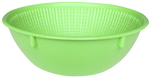BANNETON À FERMENTATION PLEIN POLYPROPYLÈNE ROND VERT 0.5 KG