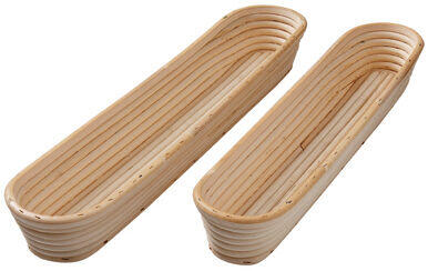 BANNETON À FERMENTATION EN ROTIN MOULE BIE 41X9.5 CM