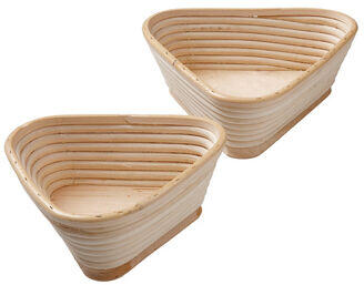 BANNETON À FERMENTATION MOULE BIE TRIANGLE 18X8.5 CM