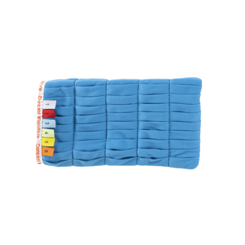 GANT DE NETTOYAGE DES VITRES 26X14CM BLEU X2 - 2