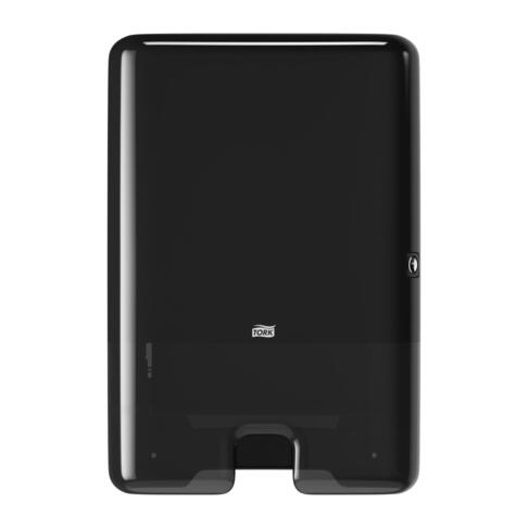 DISTRIBUTEUR D’ESSUIE-MAINS PLIÉS TORK XPRESS® H2 NOIR