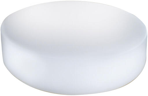 BILLOT ROND EN PEHD 500 DIAMÈTRE 45 CM HAUTEUR 14 CM BLANC