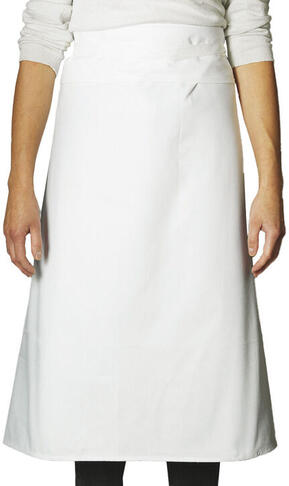 TABLIERS DE CUISINIER LARGE EN COTON DEMI-CHEF 102X60 CM