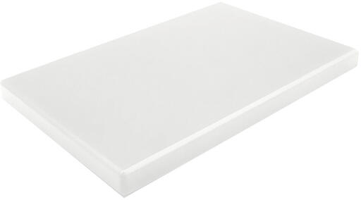 PLANCHE À DÉCOUPER EN PEHD 500 BLANCHE 53 X 32.5 X 2 CM