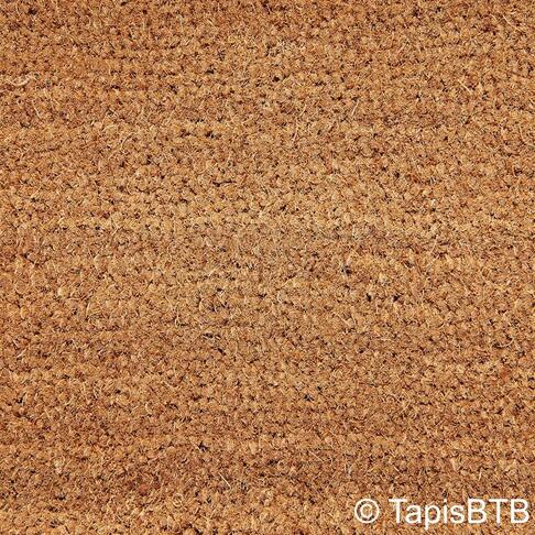 TAPIS BROSSE COCO EP23MM NORMAL 2X12,5M ECRU ROULEAU