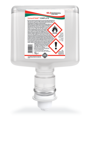 MOUSSE HYDROALCOOLIQUE INSTANTFOAM® COMPLETE ULTRA CARTOUCHE 1L X3