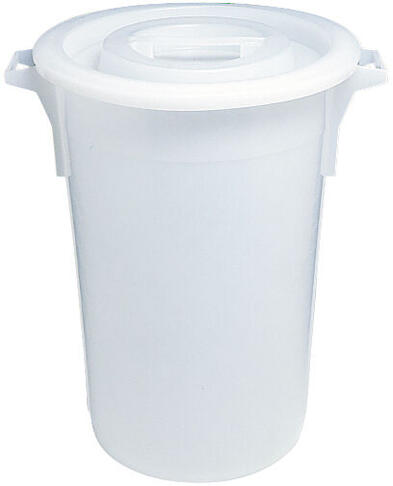 CONTENEUR CYLINDRIQUE ALIMENTAIRE AVEC COUVERCLE 42X63 CM 60
