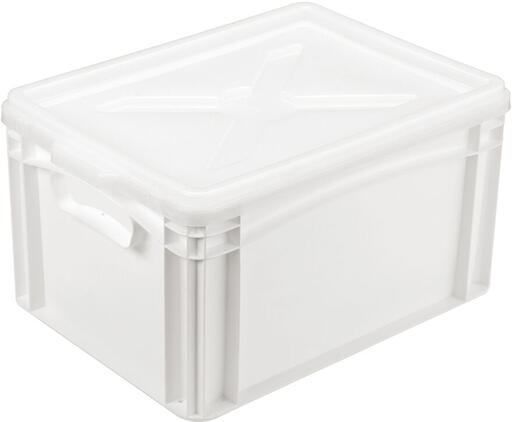 BAC GERBABLE PLEIN 400X300 POLYÉTHYLÈNE HAUTEUR 22 CM 20,8 L
