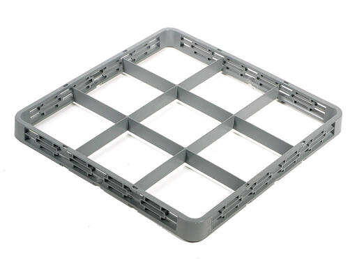 RÉHAUSSE AVEC CLOISONS H 4.5 CM POUR CASIERS 9 VERRES