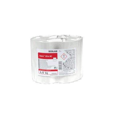 DETERGENT SOLIDE VAISSELLE EAU MI DURE APEX ULTRA NON CHLORE ECOLABEL NS 3KG X4