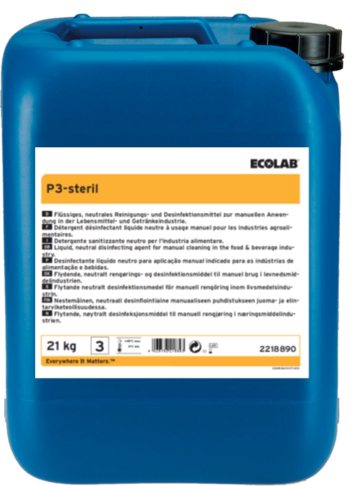 DETERGENT DESINFECTANT AGROALIMENTAIRE P3 STERIL 21KG - 2