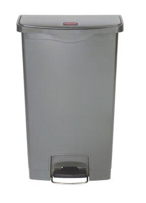 POUBELLE A PEDALE SLIM JIM STEP ON 68L MODELE LARGE RESINE GRIS