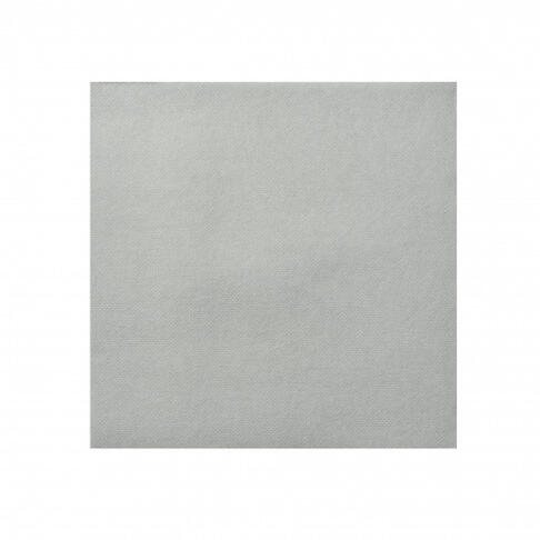 SERVIETTE 38X38CM OUATE GAUFRÉE CELI-OUATE 2 PLIS ARGENT X50