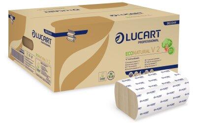 ESSUIE-MAINS PLIÉS EN V ECONATURAL HAVANE 21X21CM 190 FORMATS 2 PLIS ECOLABEL X20