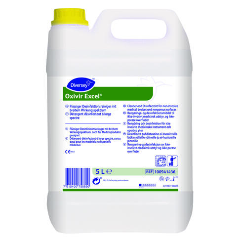DETERGENT DESINFECTANT MATERIEL MEDICAL OXIVIR EXCEL 5L