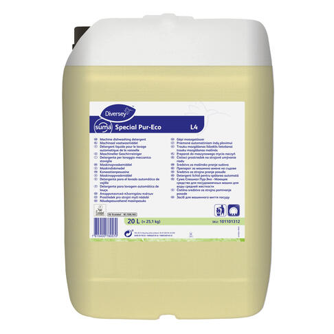 DETERGENT LIQUIDE VAISSELLE EAU DURE SUMA SPECIAL PURECO ECOLABEL EU 20L - 2