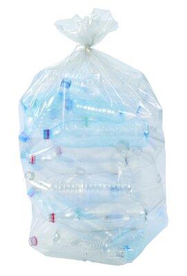 SAC POUBELLE 110L SUPERTENE VEGETAL DECHETS MOYENS TRANSPARENT X250