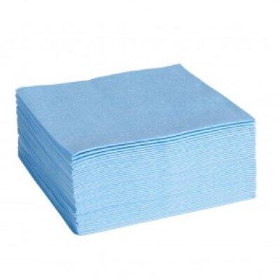 LAVETTE NON TISSEE USAGE UNIQUE CLARA CLEAN GO ALCALIN 33X33CM BLEU X50