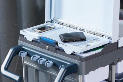 COUVERCLE SUPERIEUR DOUBLE AVEC SERRURE POUR CHARIOT ORIGO 2