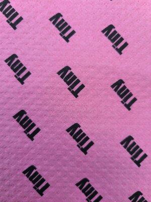 LAVETTE NON TISSEE MICROFIBRE TINY 33X36CM ROSE ECOLABEL NS X10