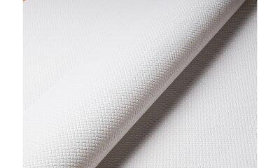 NAPPE FORMAT PAPIER GAUFRÉ 70X70CM BLANC X400