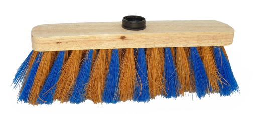 BALAI 29CM DOUILLE DROITE FIBRES COCO ZEBRE