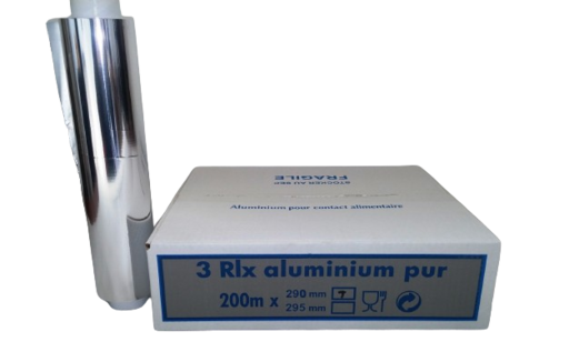 ALUMINIUM ROULEAU 10µ 20CM X29M