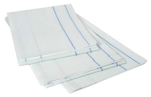 ALÈSE PLASTIFIÉE AIRLAID 80X170CM BLEU X68