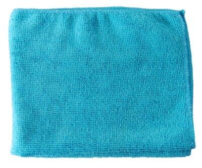 LAVETTE BOUCLEE MICROFIBRE MULTI USAGES 32X36CM BLEU X10