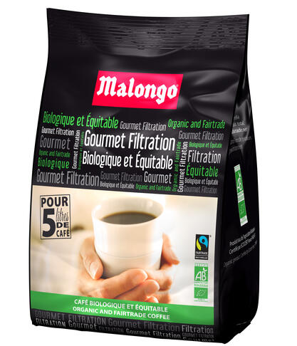 CAFÉ MALONGO GOURMET FILTRATION BIOLOGIQUE & ÉQUITABLE 260G