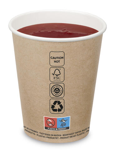 GOBELET CARTON KRAFT 35CL X1000 - 2