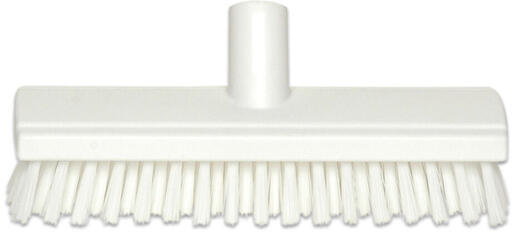 FROTTOIR ALIMENTAIRE 225MM FIBRES POLYESTER DURES BLANC