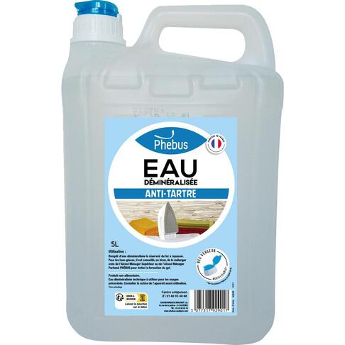EAU DÉMINÉRALISÉE 5L