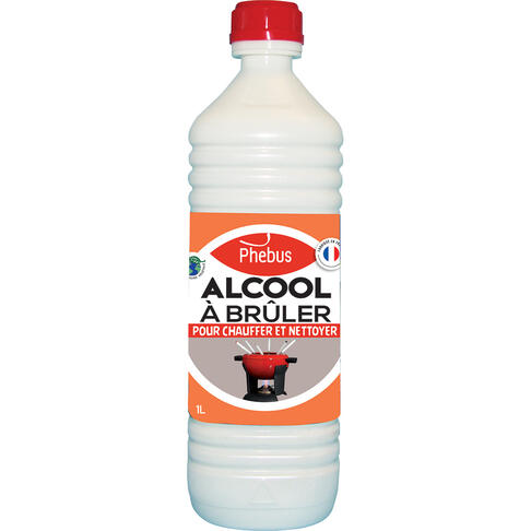 ALCOOL A BRULER 90° 1L