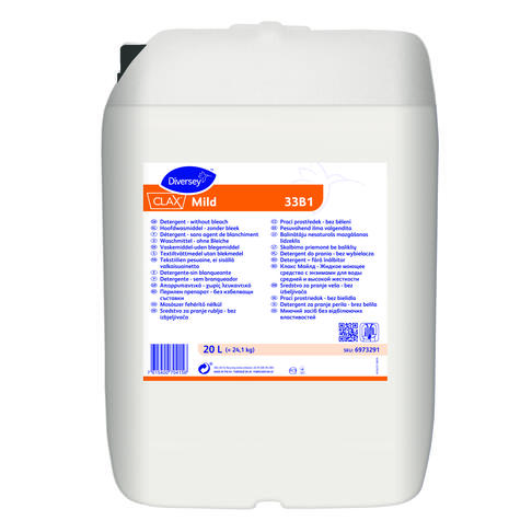 LESSIVE LIQUIDE TOUS TEXTILES CLAX MILD 33B1 20L