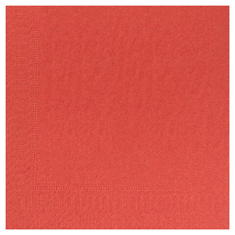 SERVIETTE 39X39CM OUATE 2 PLIS TERRACOTTA X1800