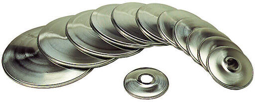 SÉRIE DE 12 DÉCOUPOIRS INOX VOL AU VENT DE 11 À 25 CM