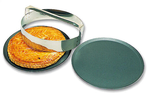 DÉCOUPOIR INOX RONDS UNIS À GALETTES AVEC POIGNÉE 24 CM