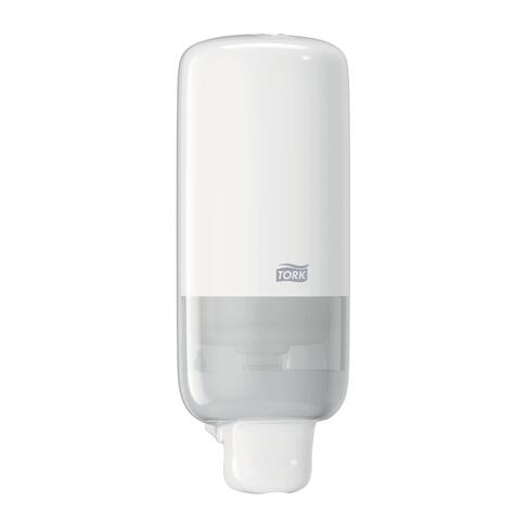 DISTRIBUTEUR MANUEL SAVON LOTION ET MOUSSE TORK® ELEVATION S4 BLANC 1L