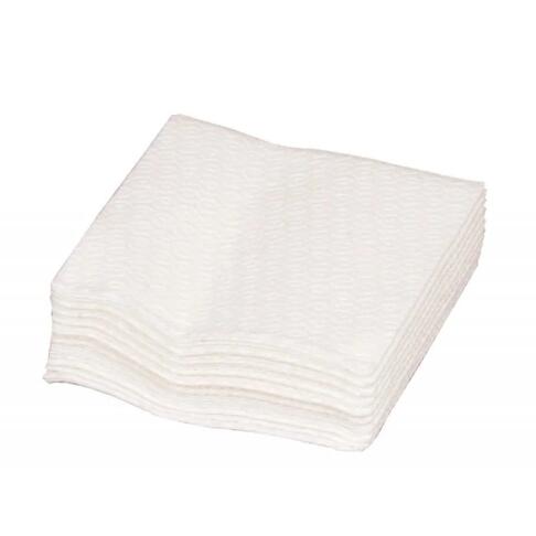 CARRÉ D'ESSUYAGE AIRLAID GAUFRÉ 50G 30X30CM BLANC X1500 - 2