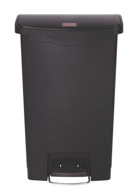 POUBELLE A PEDALE SLIM JIM STEP ON 50L MODELE LARGE RESINE NOIR
