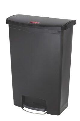 POUBELLE A PEDALE SLIM JIM STEP ON 90L MODELE LARGE RESINE NOIR